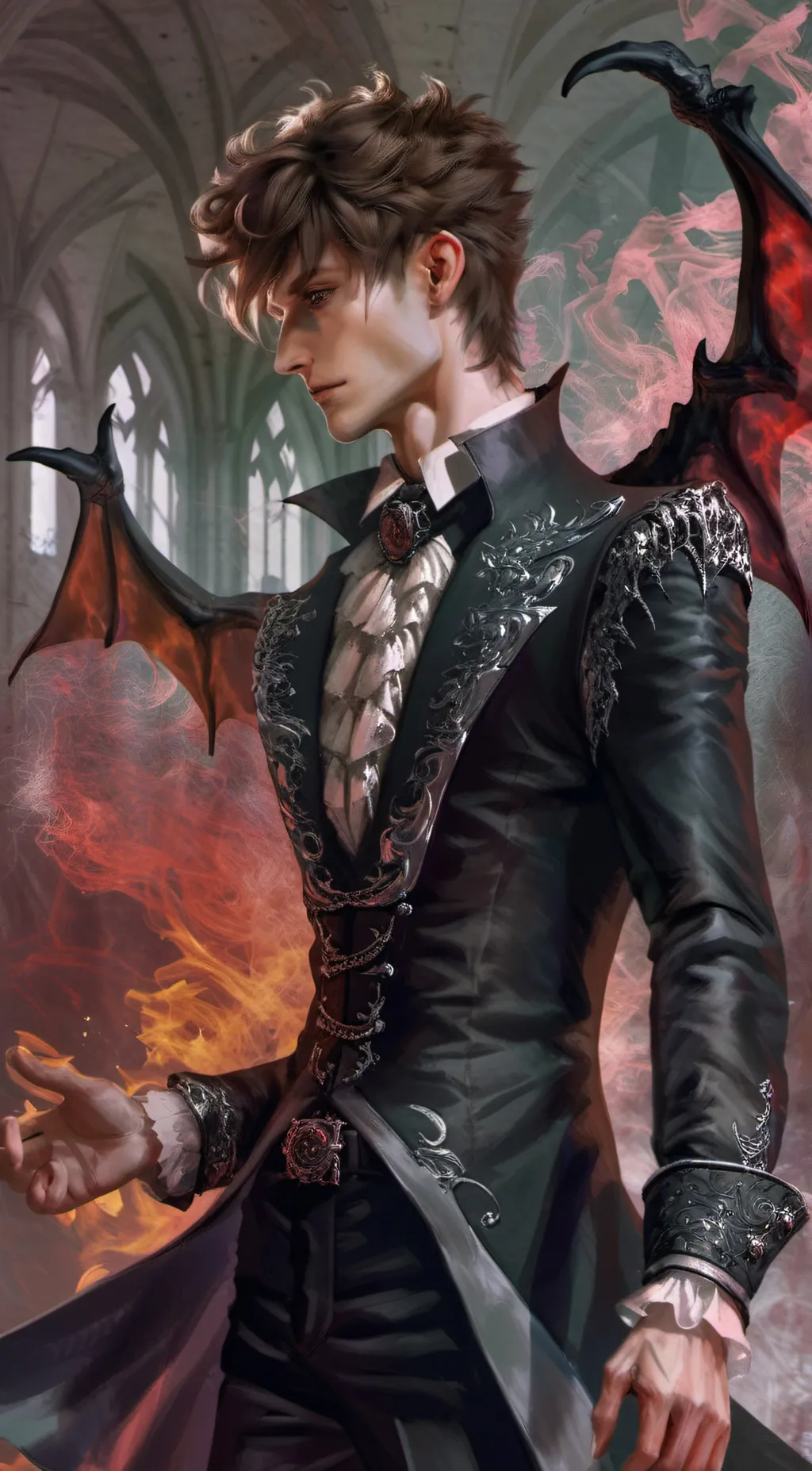 ai character: dagon background
