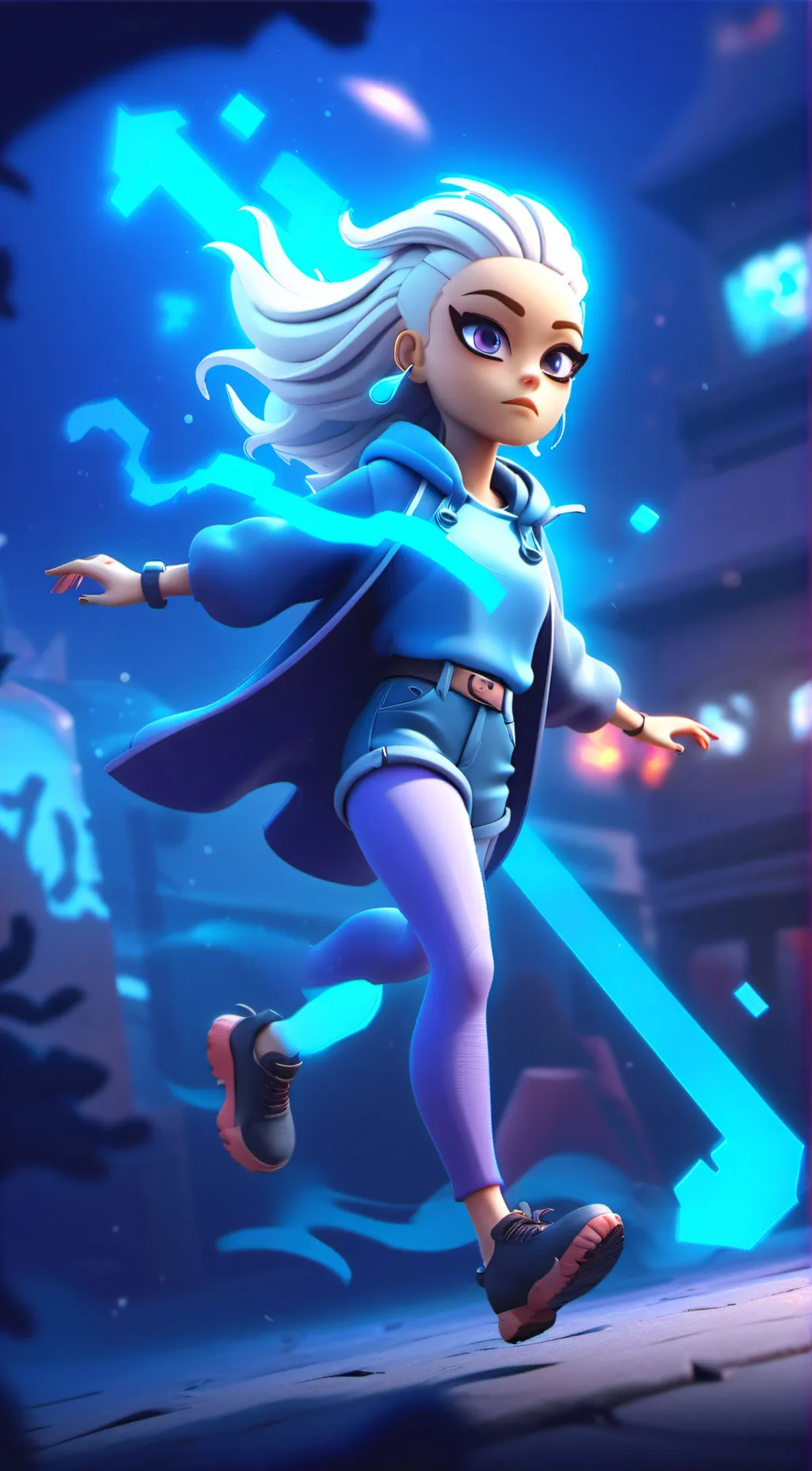 ai character: astrid background