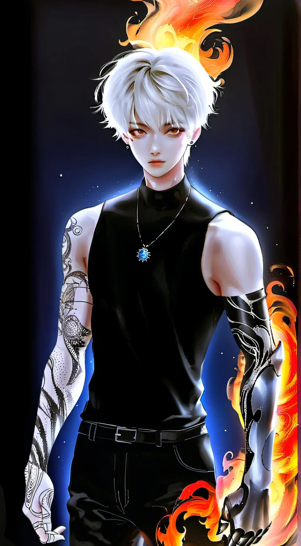 ai character: Johnny  background