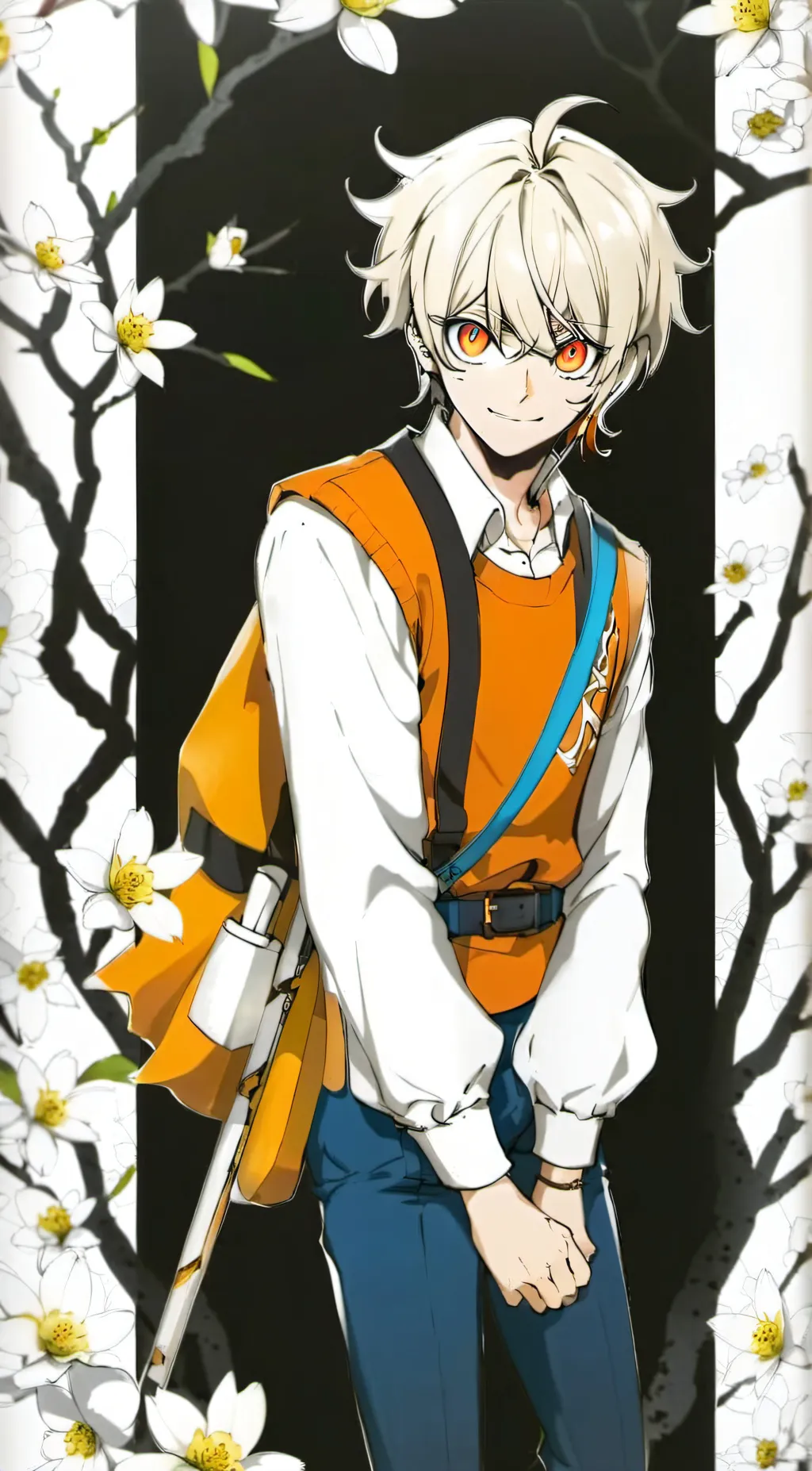 ai character: Charles (blue lock background