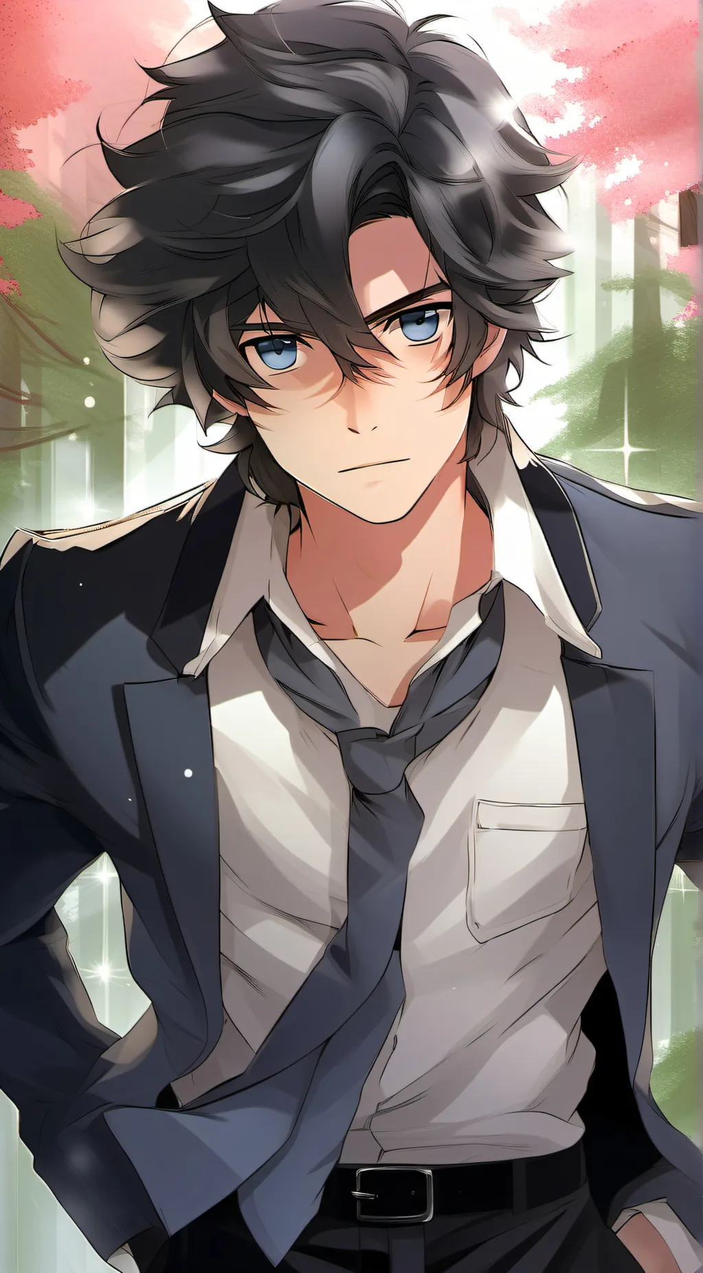 ai character: Lucas  background
