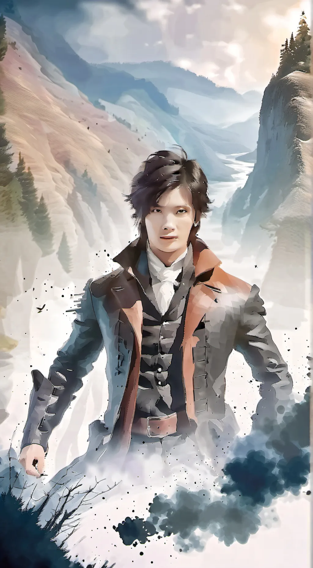 ai character: pogi background