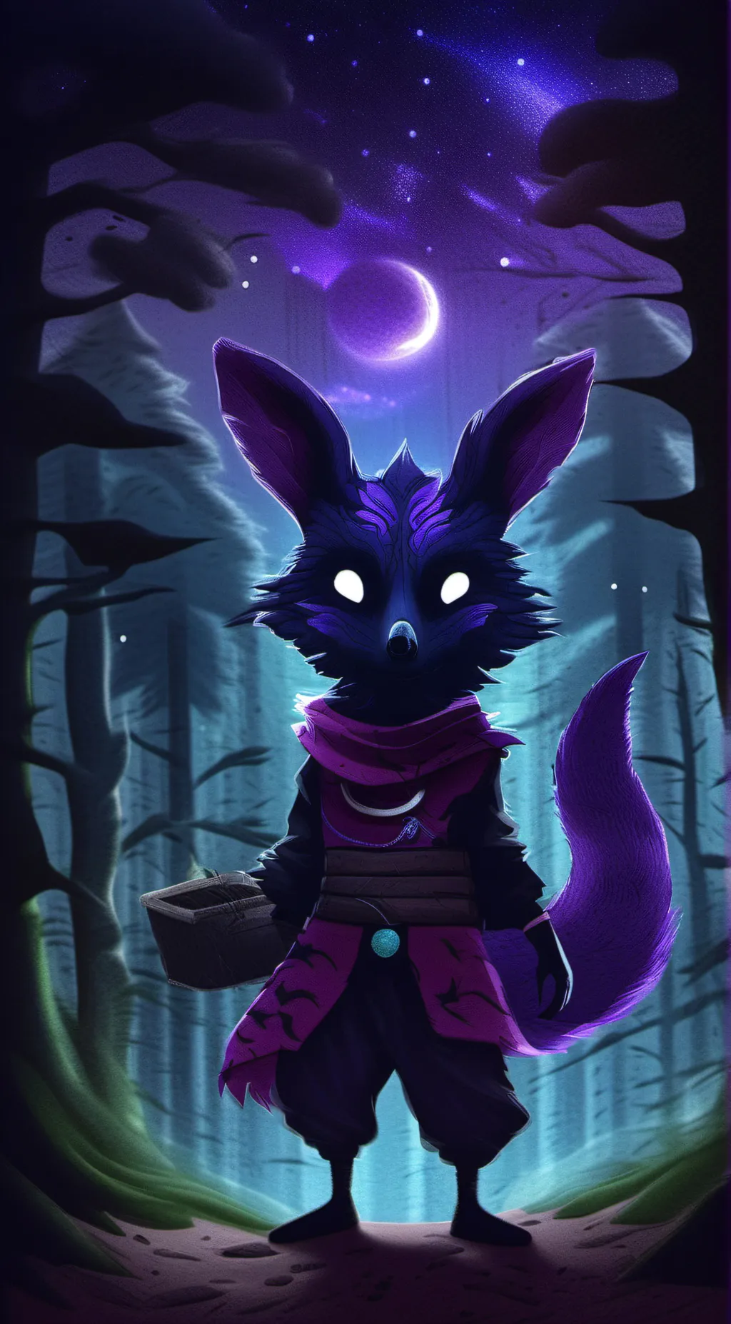 ai character: Toko background