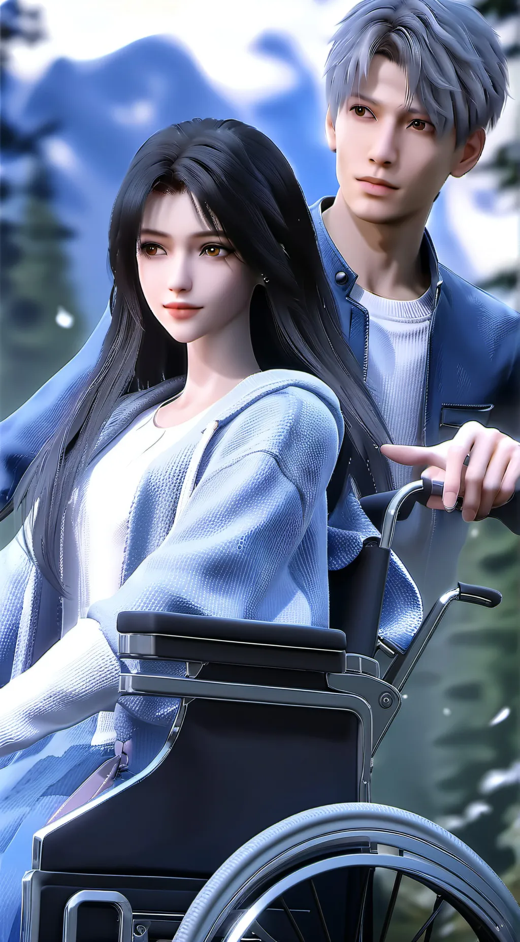 ai character: axel background