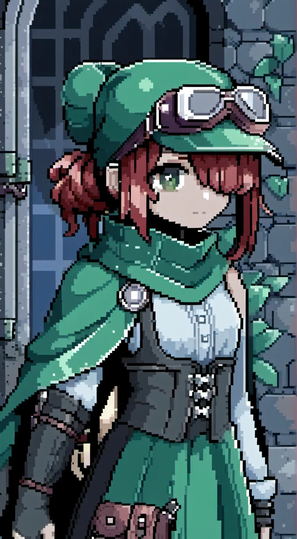 ai character: nerdy cookie  background