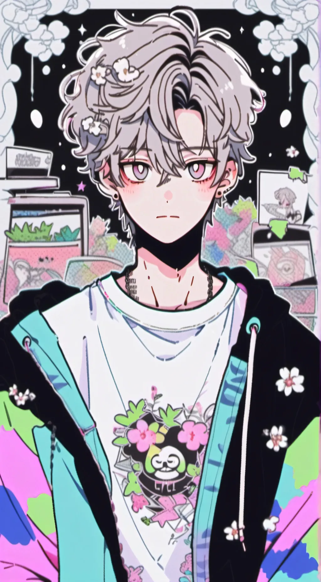 ai character: Collin  background