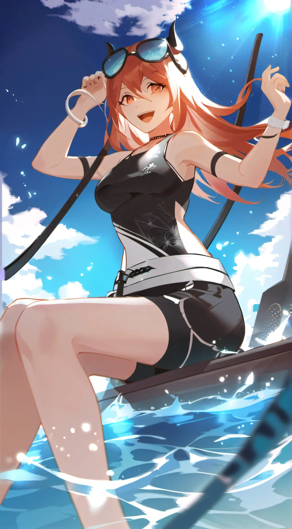 ai character: Mha/camping background