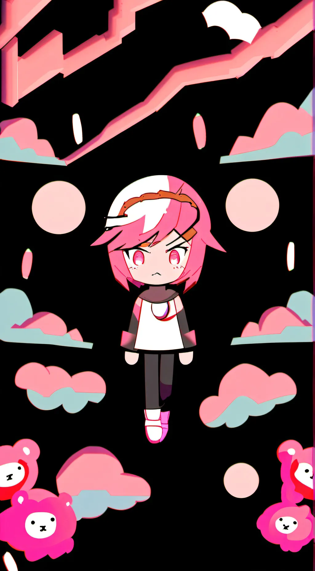 ai character: Natsuki  background