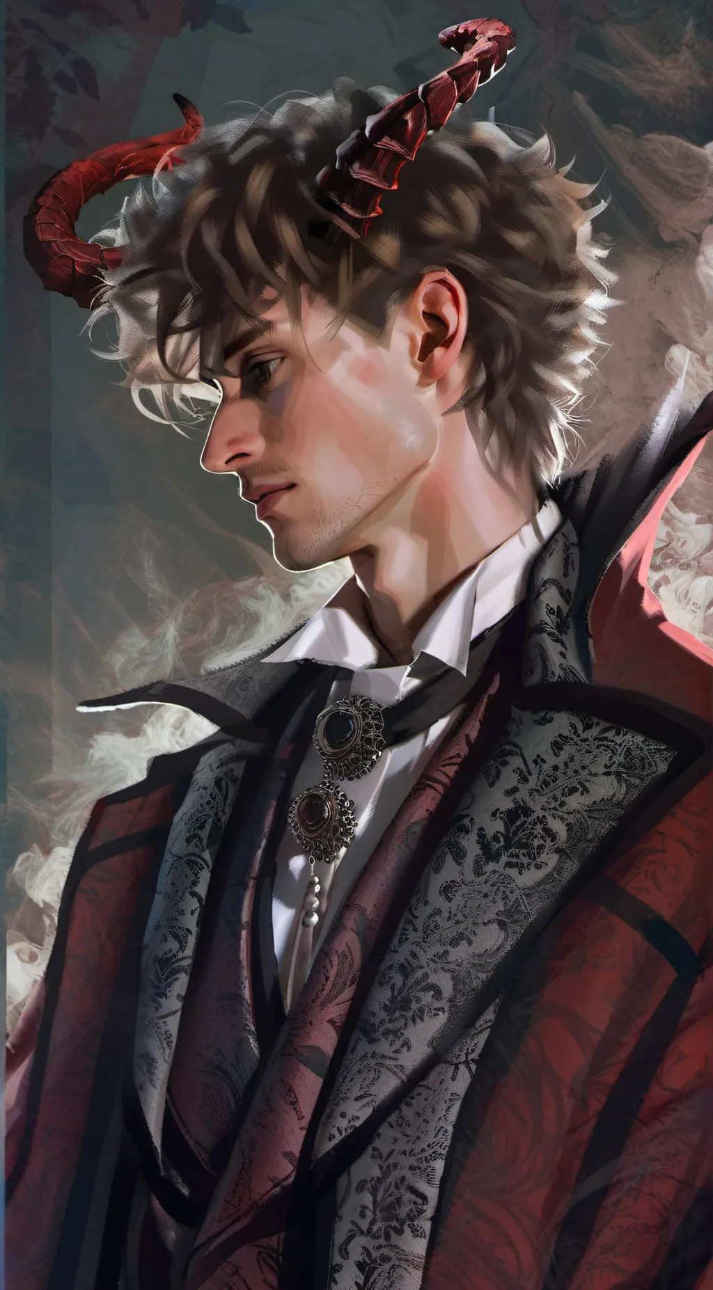 ai character: raven  background