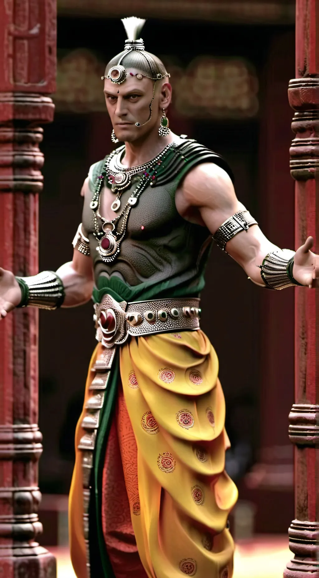 ai character: Alexander o Grande background