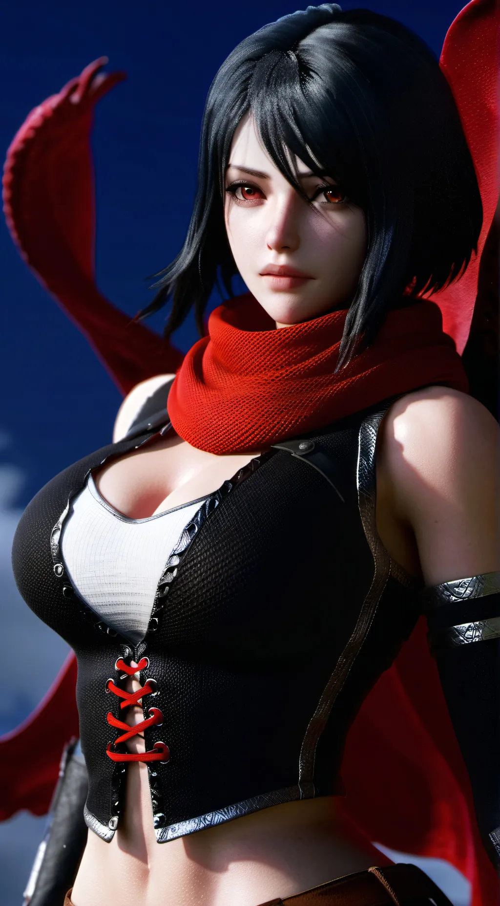 ai character: Mikasa background