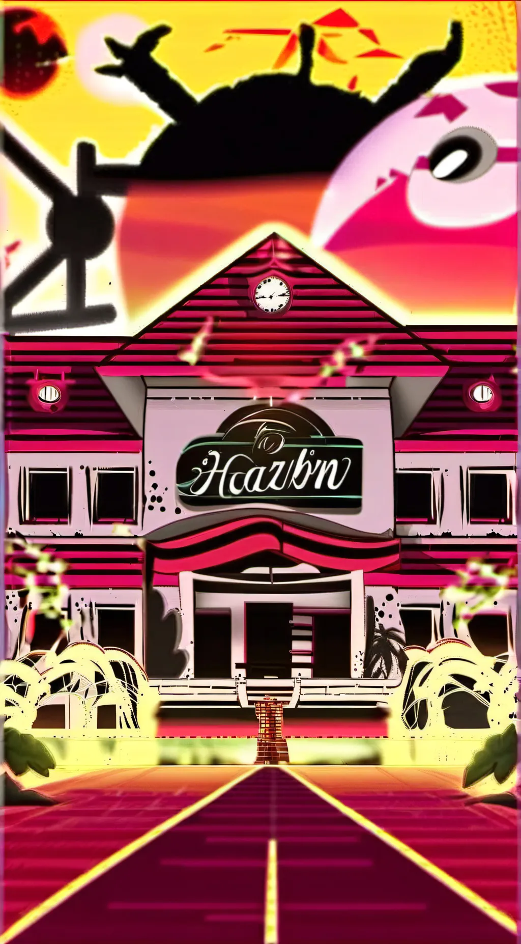 ai character: Hazbin hotel  background