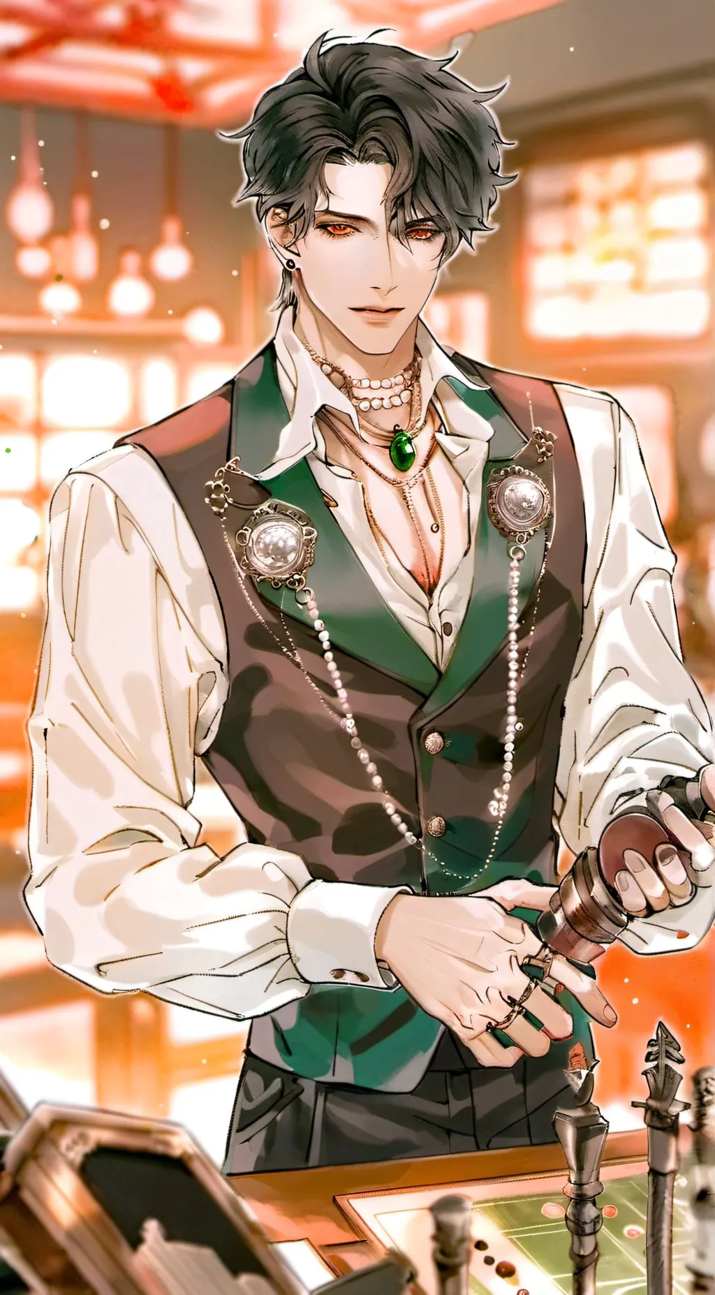 ai character: Atticus background