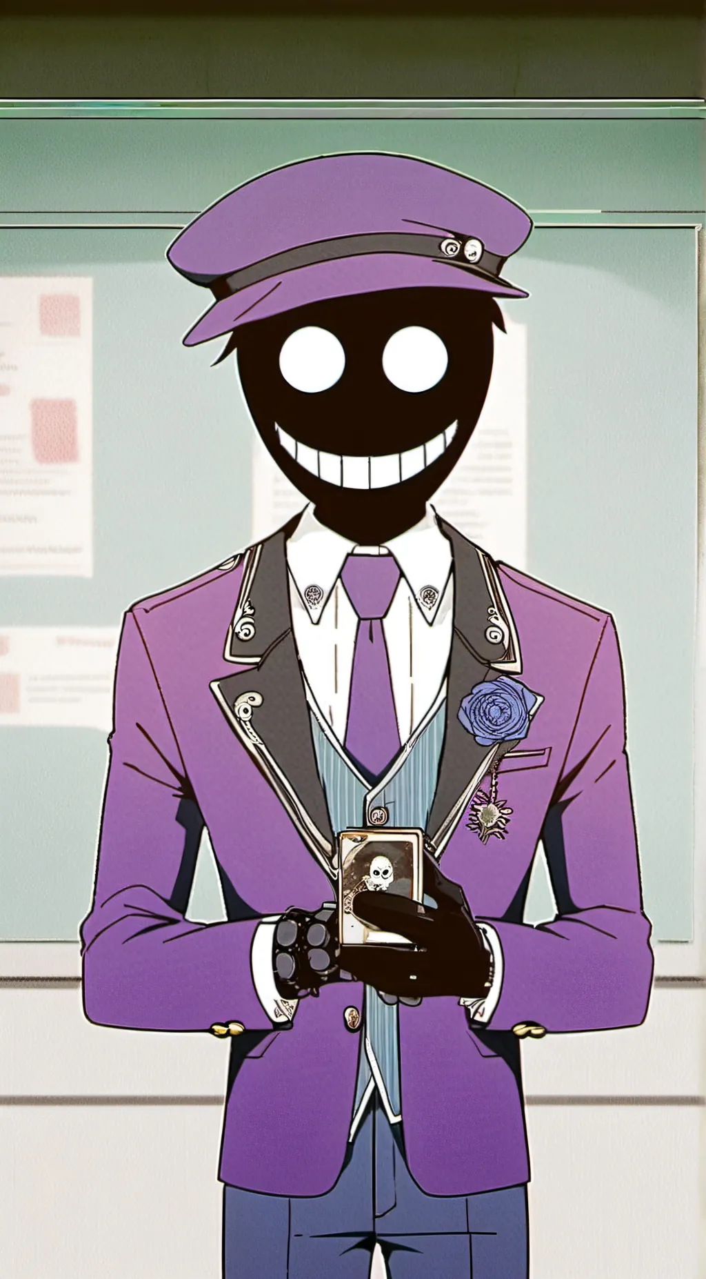 ai character: Vincent Afton background