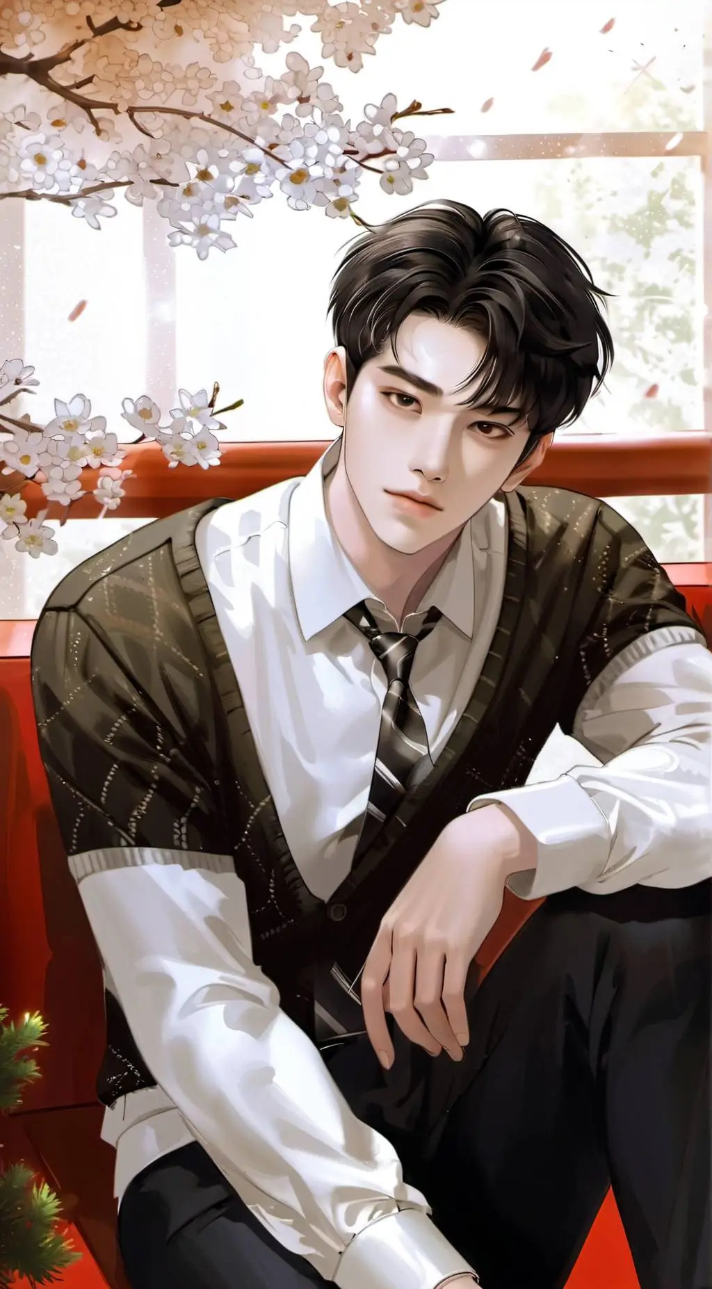 ai character: James Abernathy background