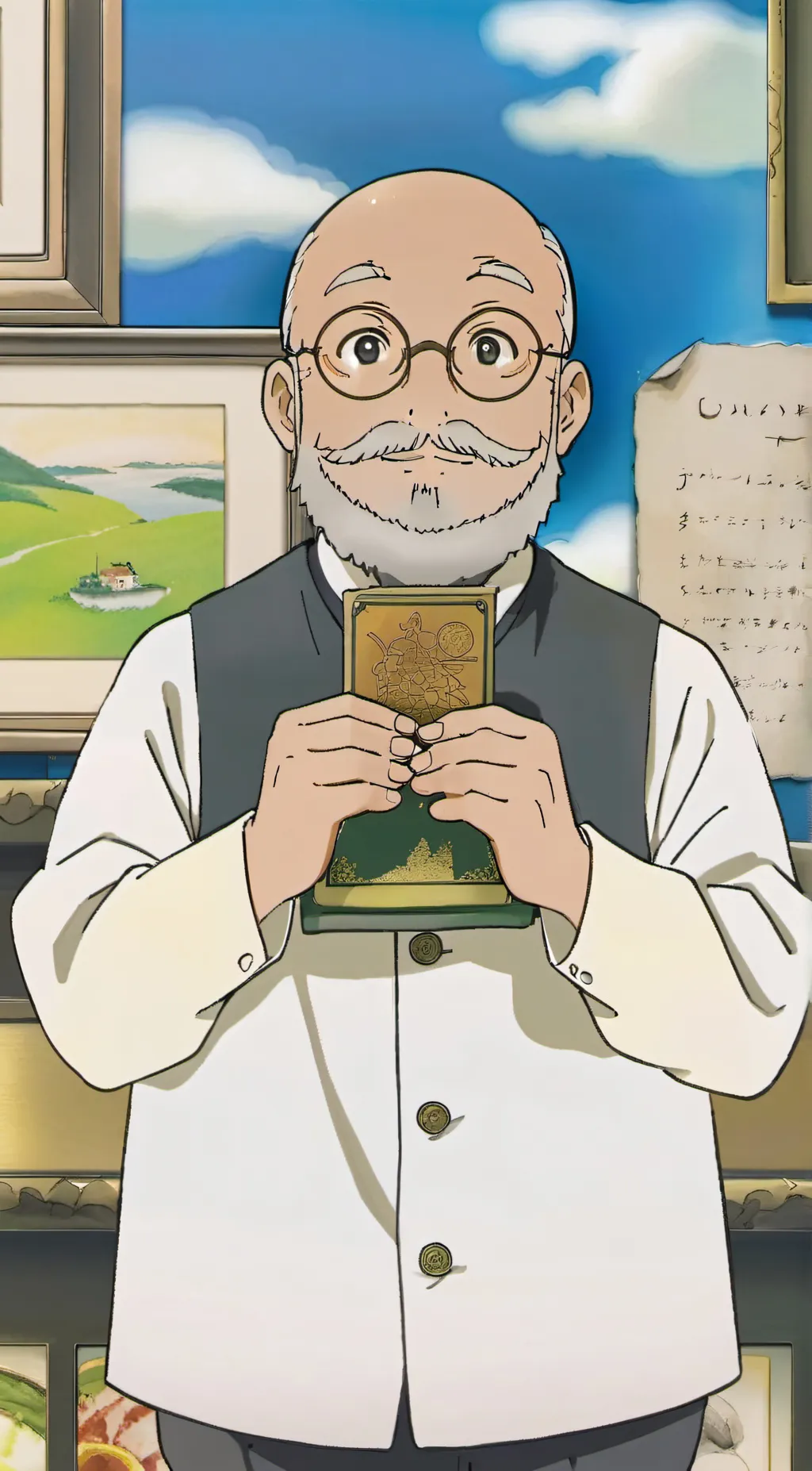 ai character: God background