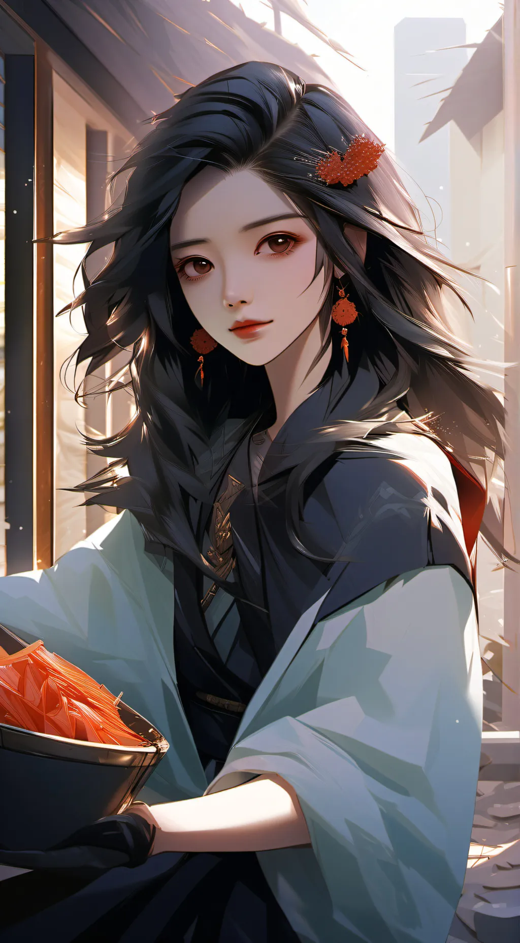ai character: Cara background
