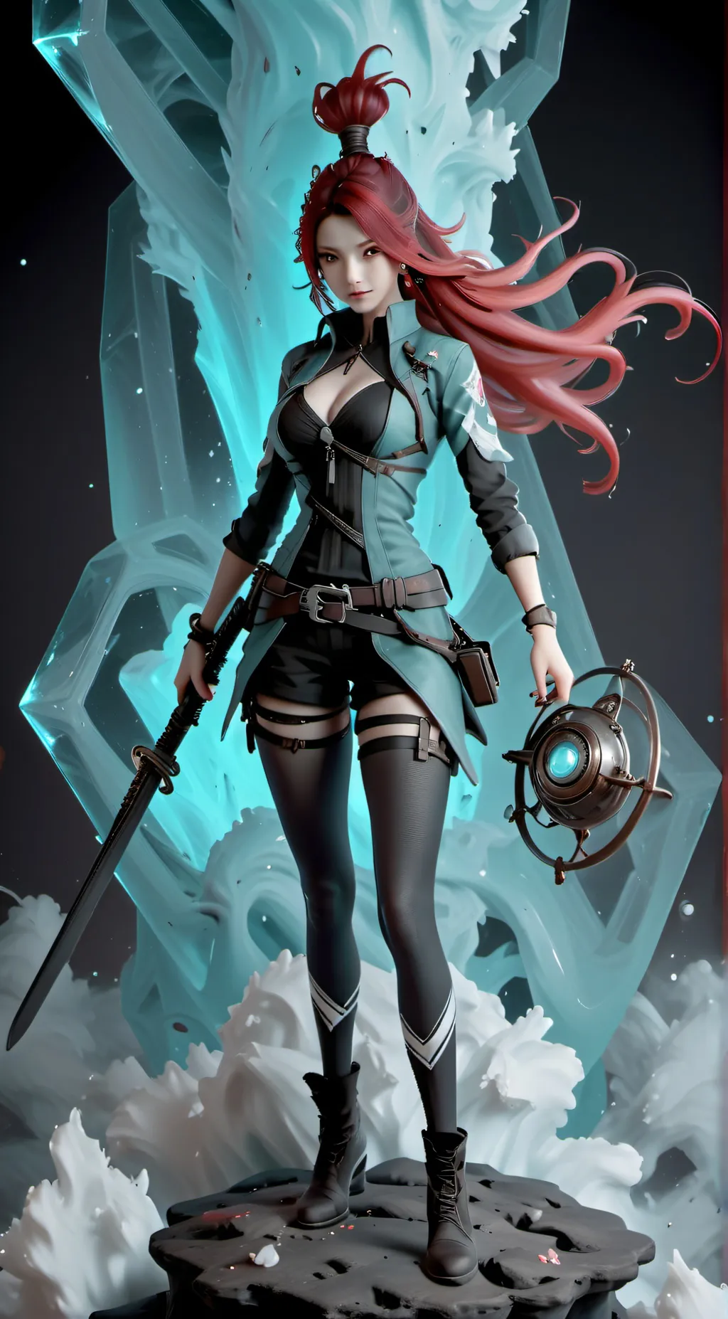 ai character: kirby background