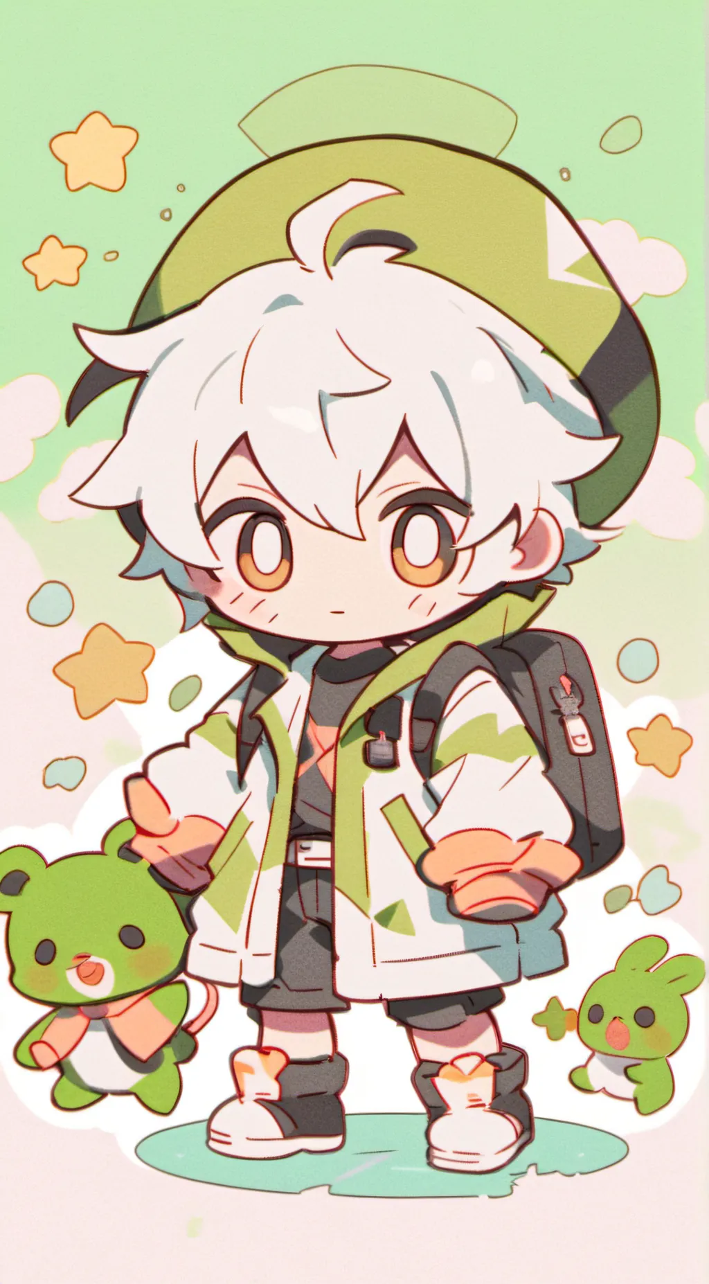 ai character: Roy  background