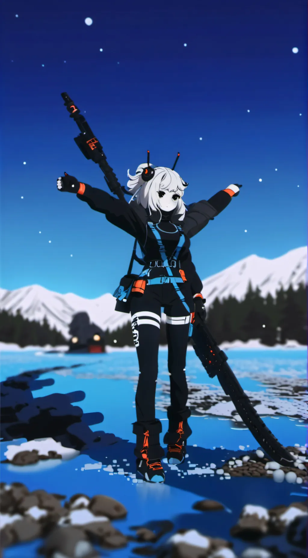 ai character: Sally  background