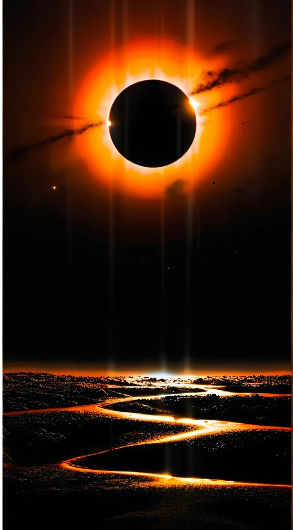 ai character: Solar Eclipse background