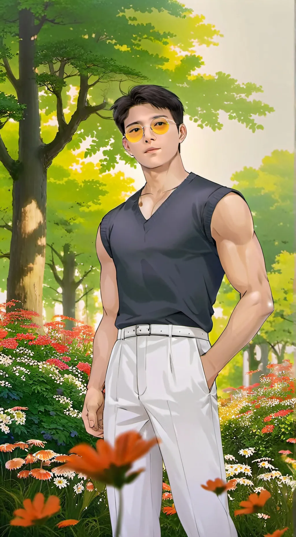 ai character: Pappy P. background