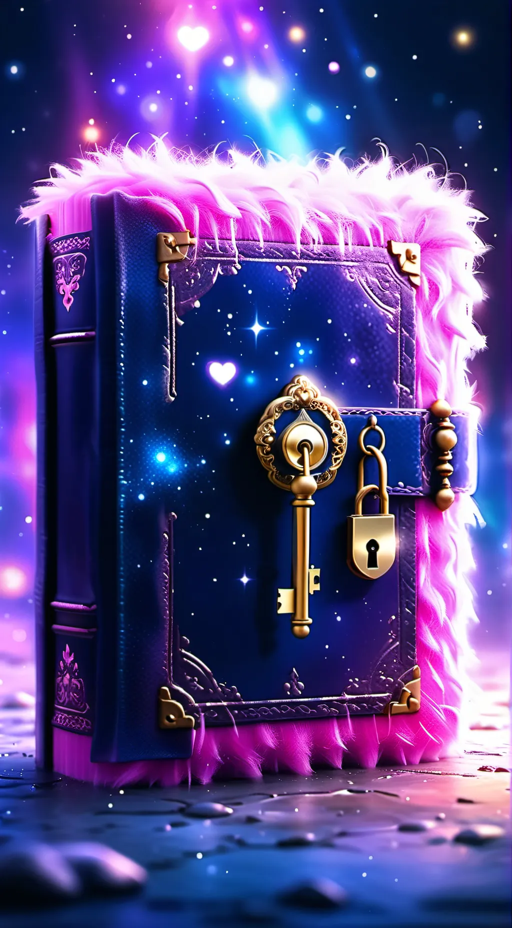 ai character: Diary background