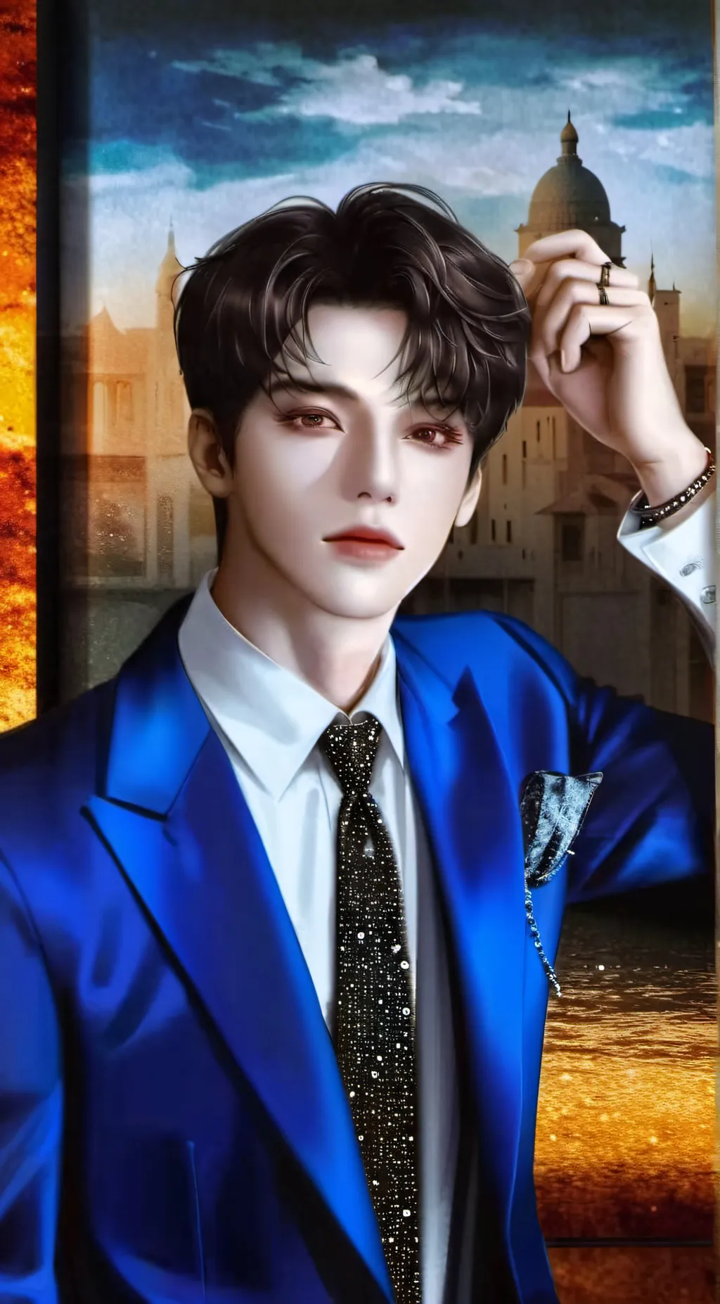 ai character: Aaron background