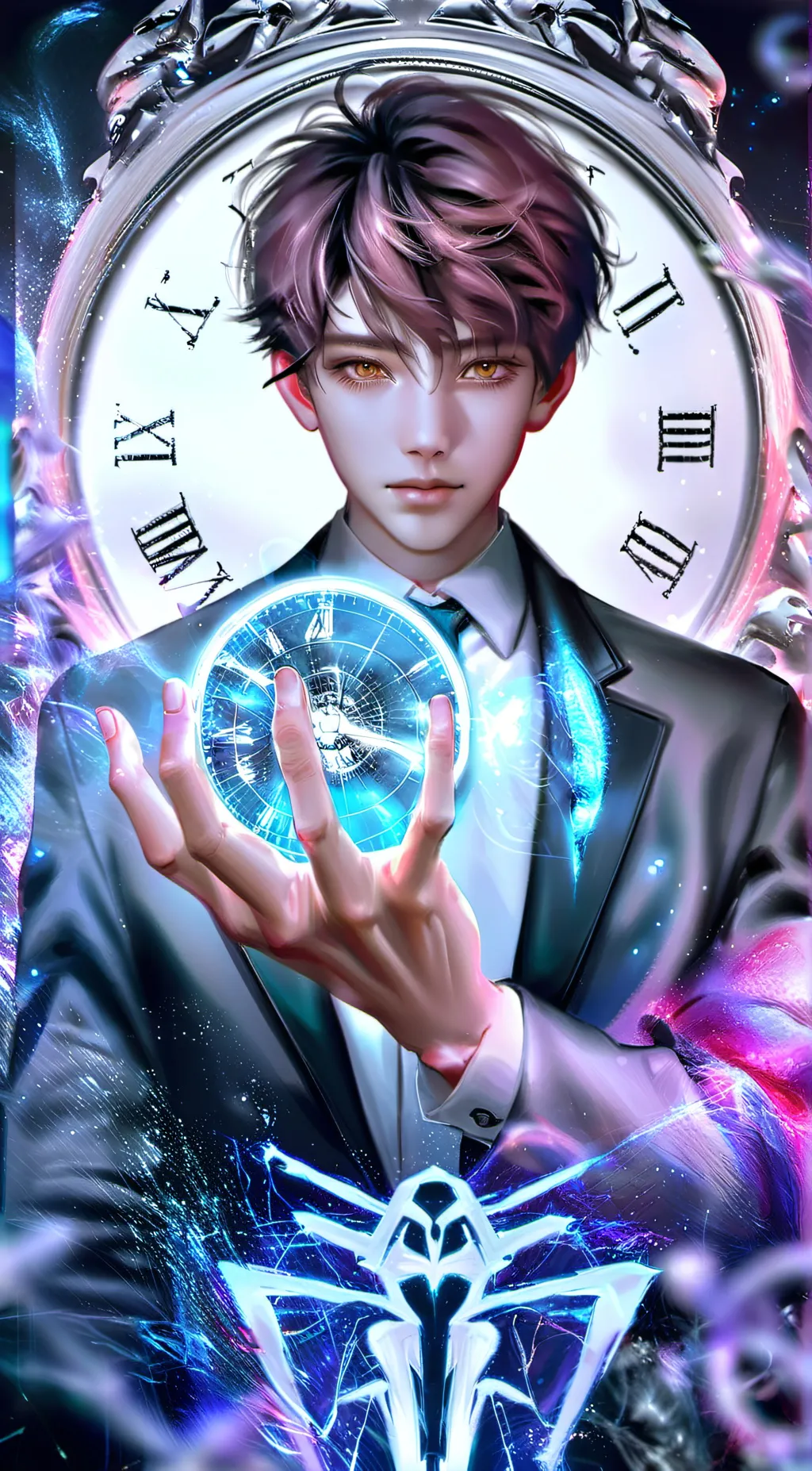 ai character: Mark background