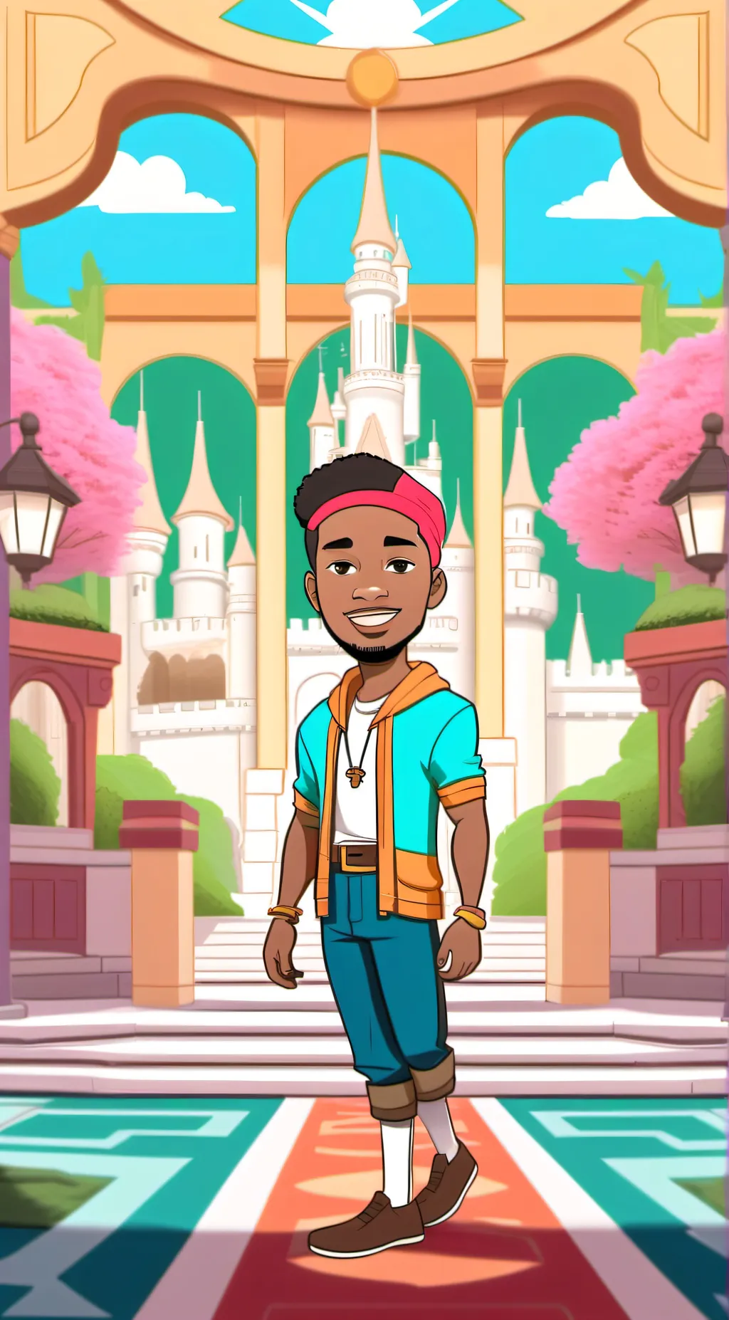 ai character: Ms Joseph kid background