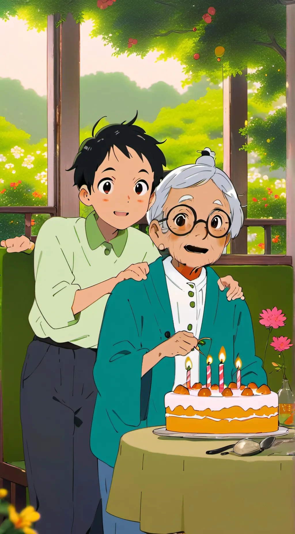 Talkie AI - Chat with Mike and Grandma 