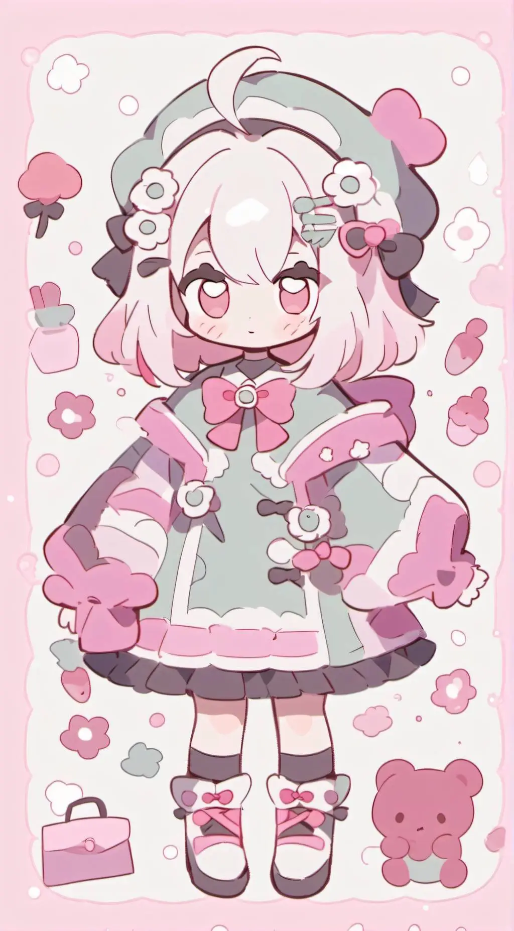 ai character: Lily  background