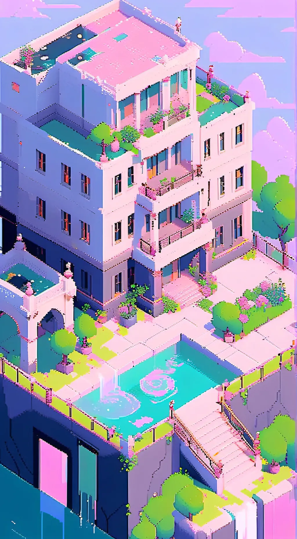 ai character: My school life background