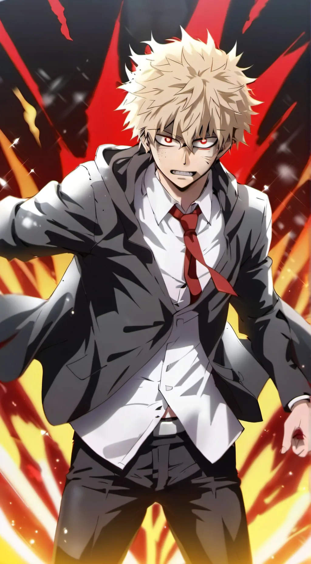 ai character: bakugo katsuki background