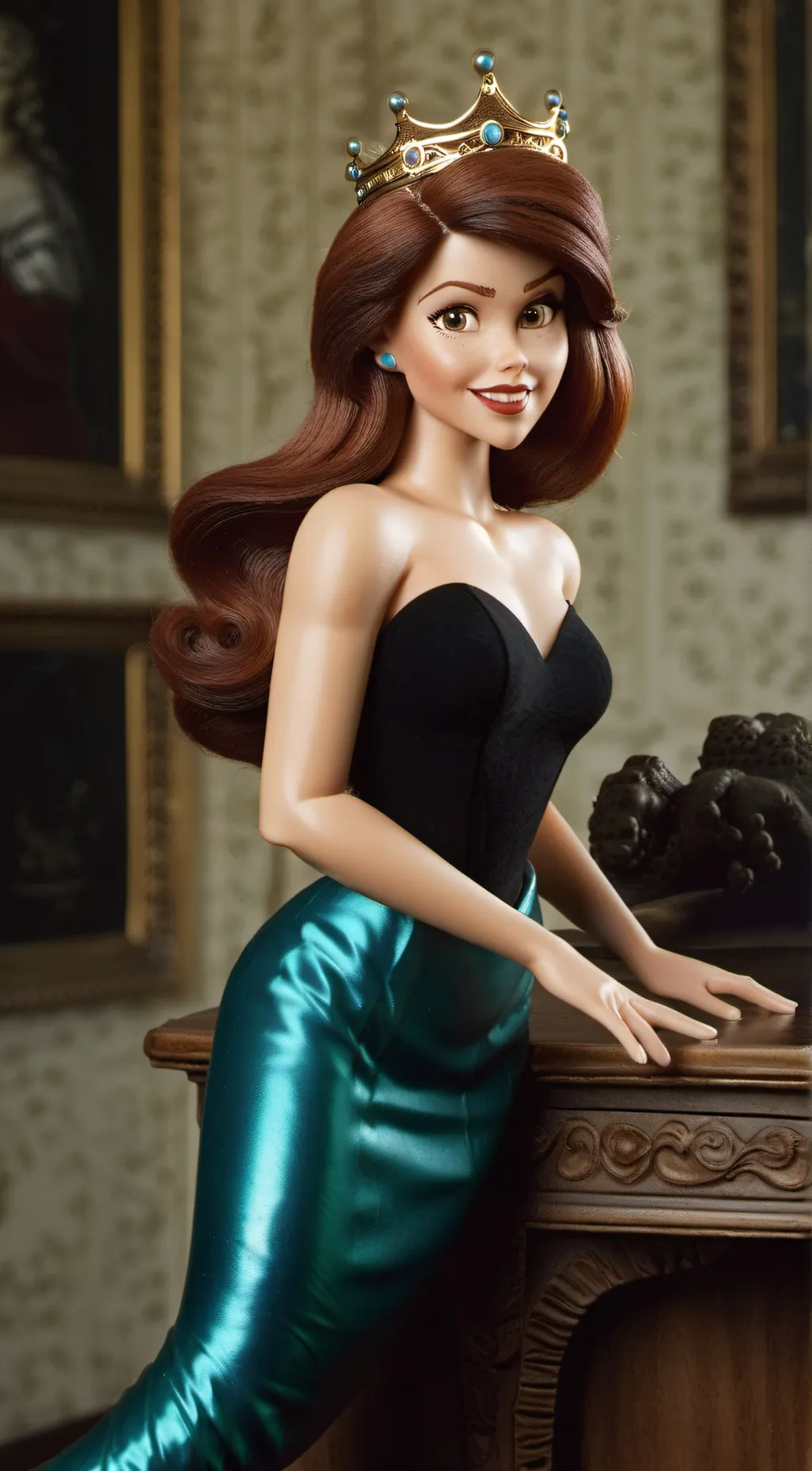 ai character: Ariel background