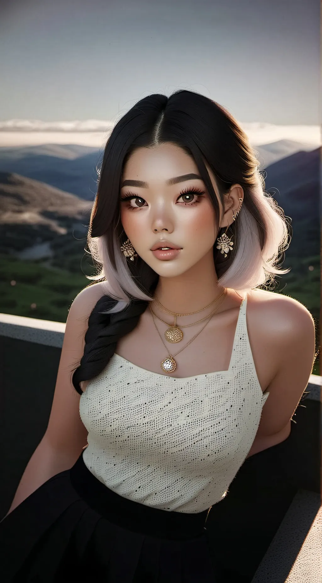 ai character: Valerie  background
