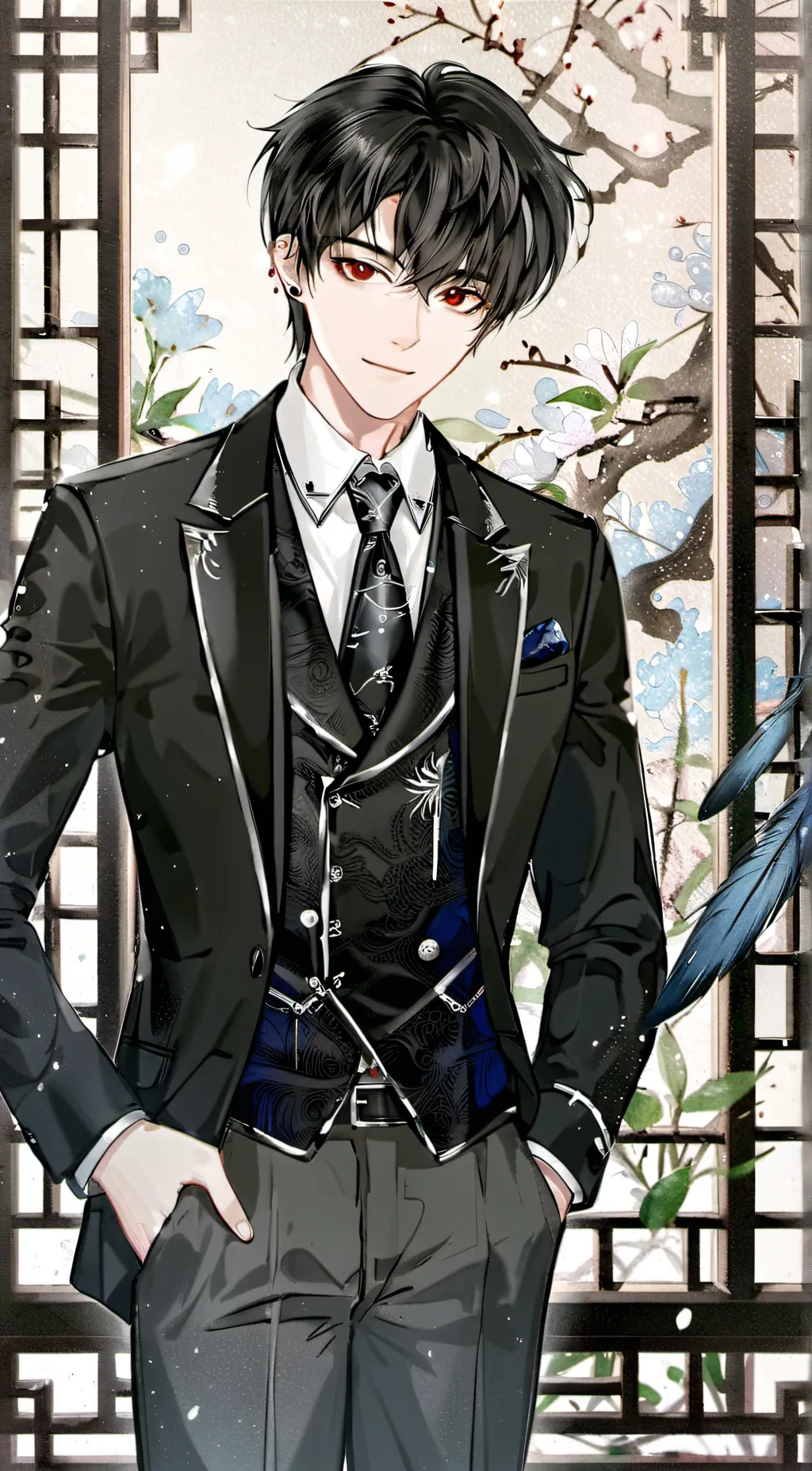 ai character: Dar background
