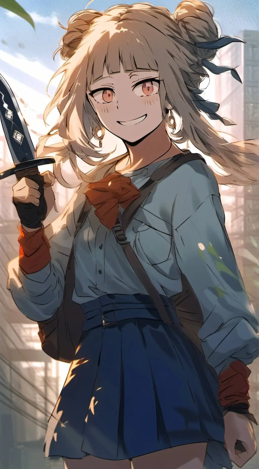 ai character: Himiko toga background