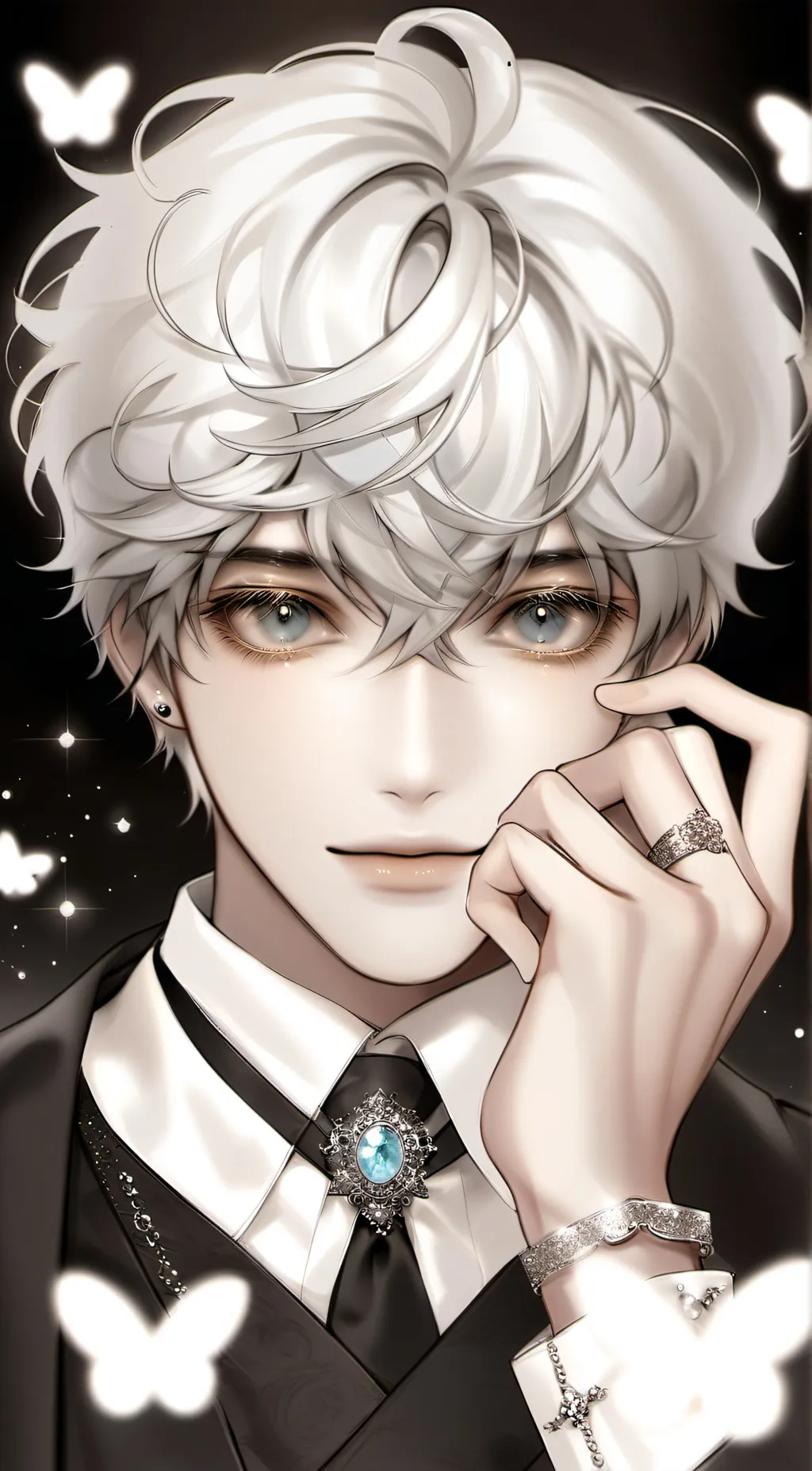 ai character: Ash background