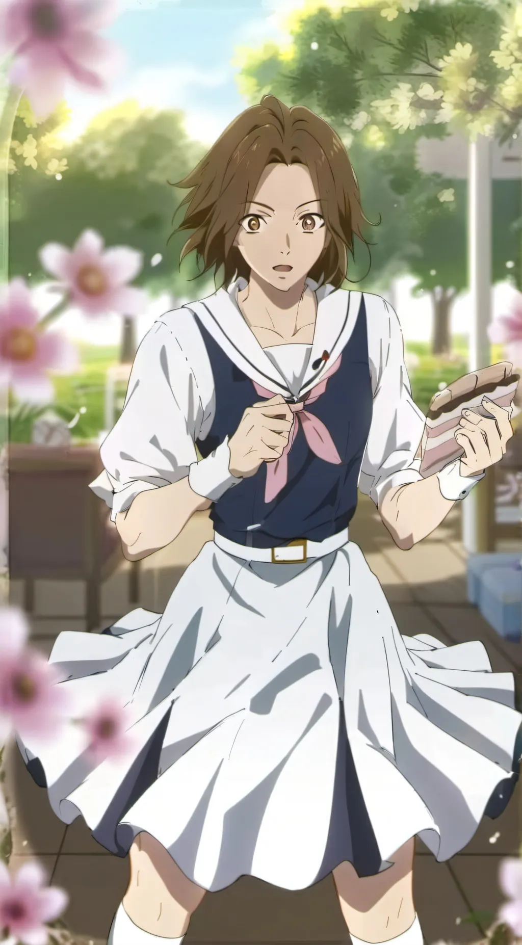 ai character: Chizuru Yoshida background