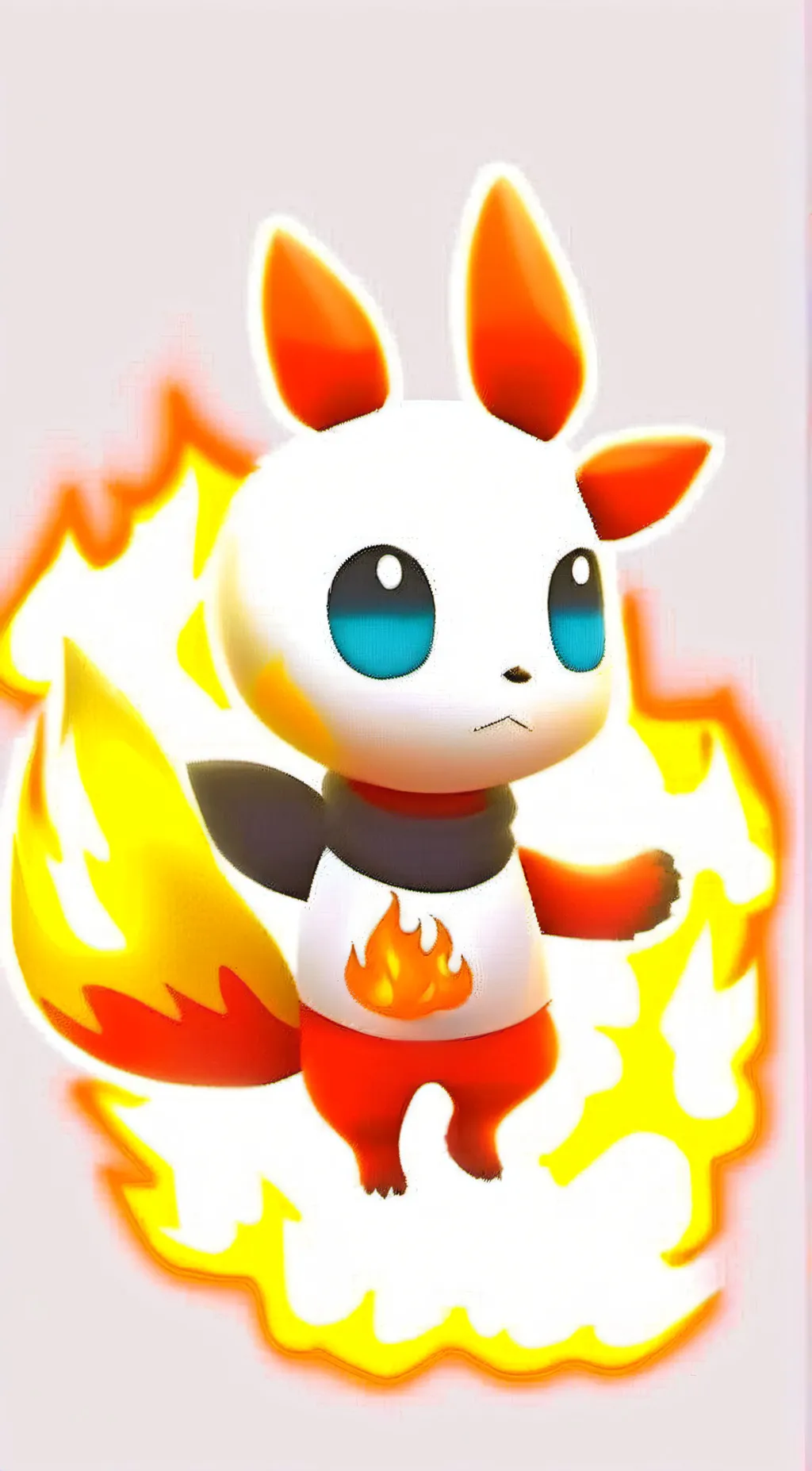 ai character: Charmander background