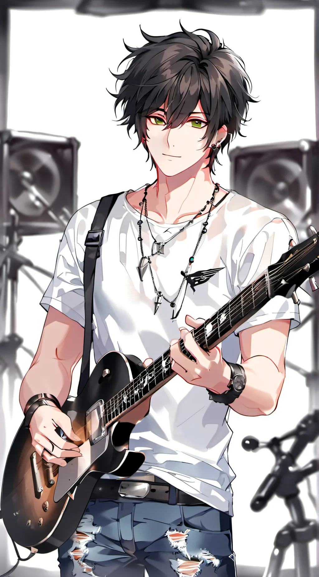ai character: Zack Davis background