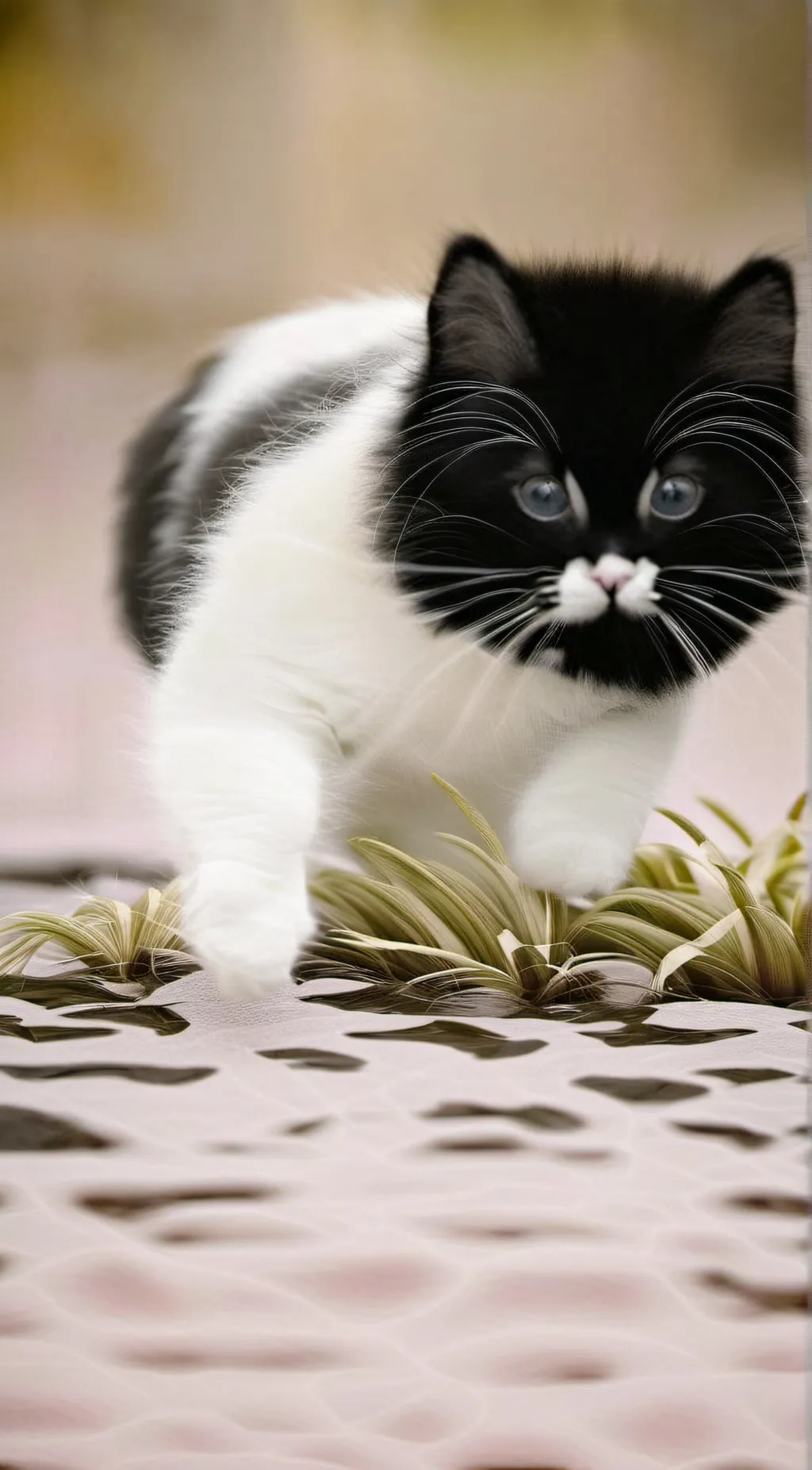 ai character: your cat (beans)  background