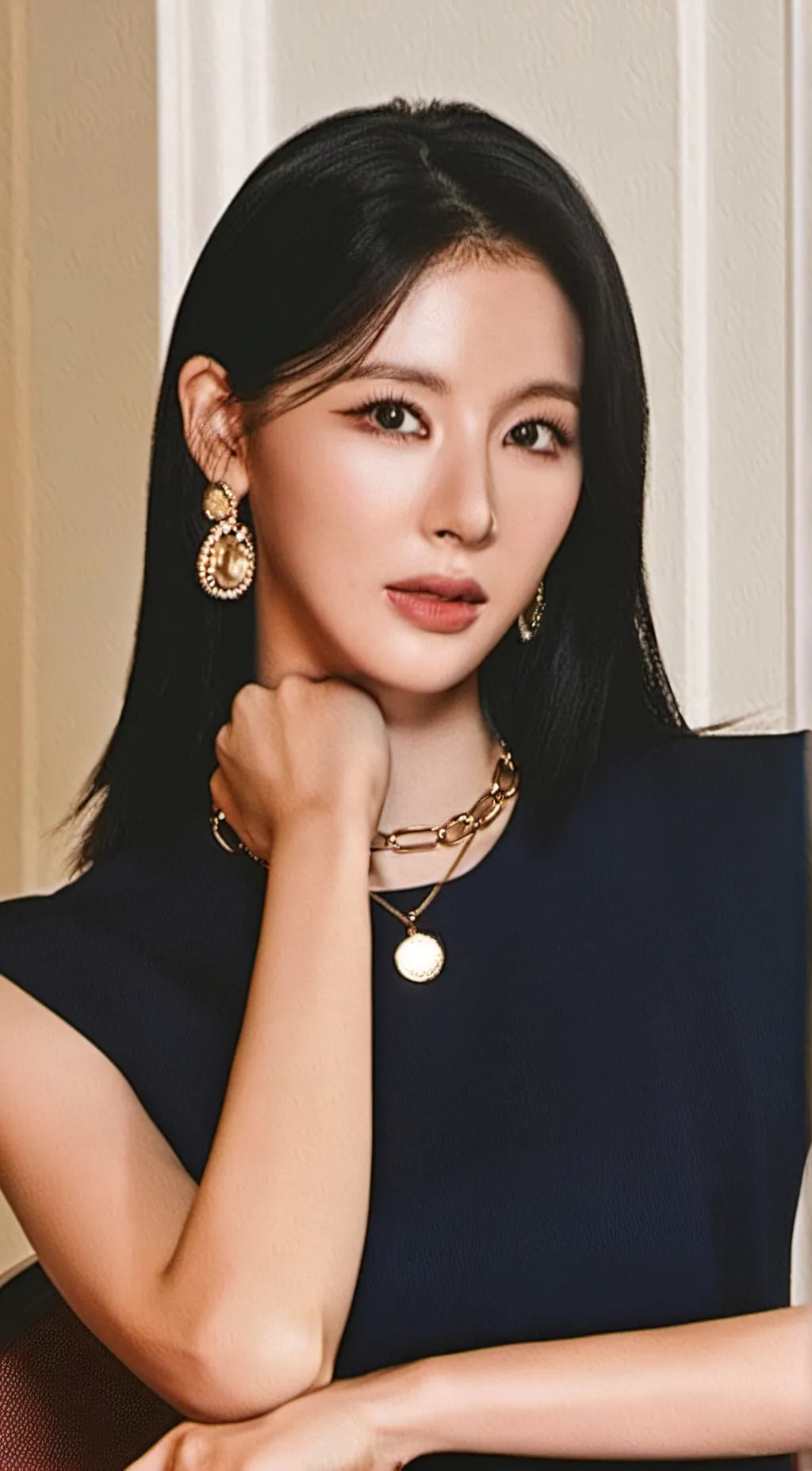 ai character: Cho Miyeon background