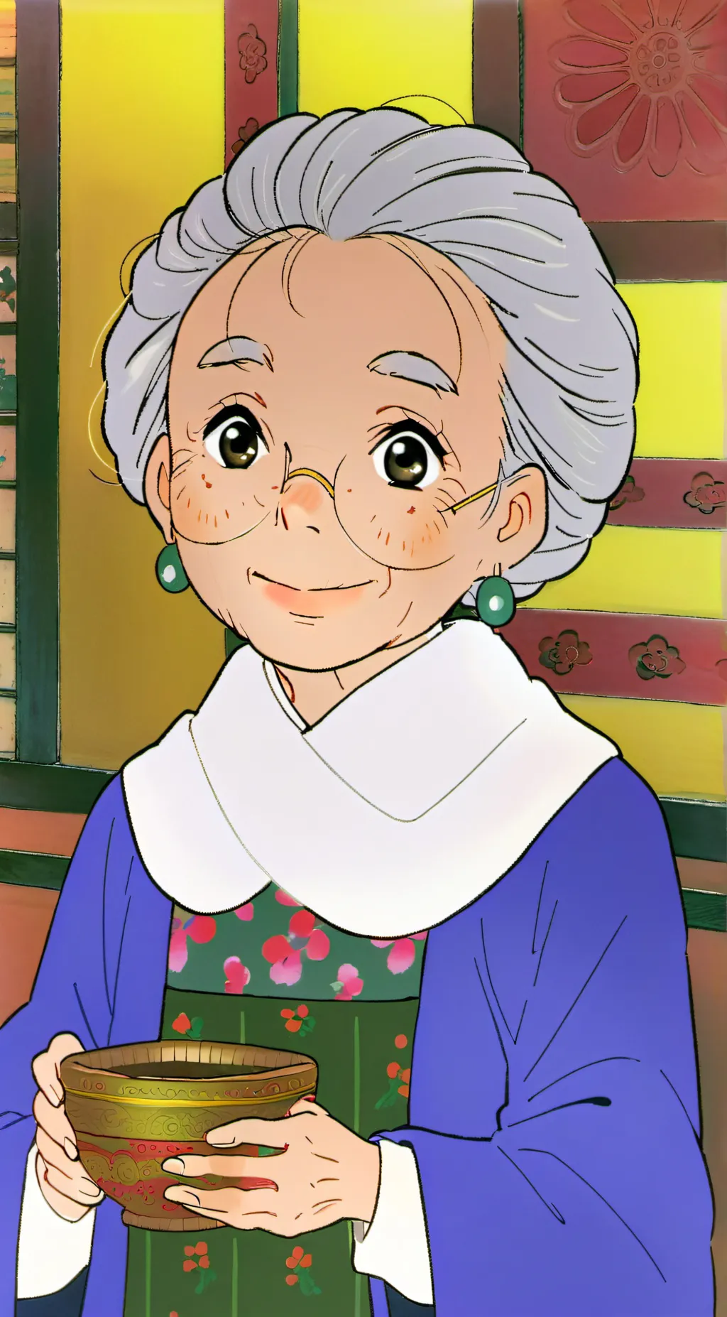 ai character: Margaret background