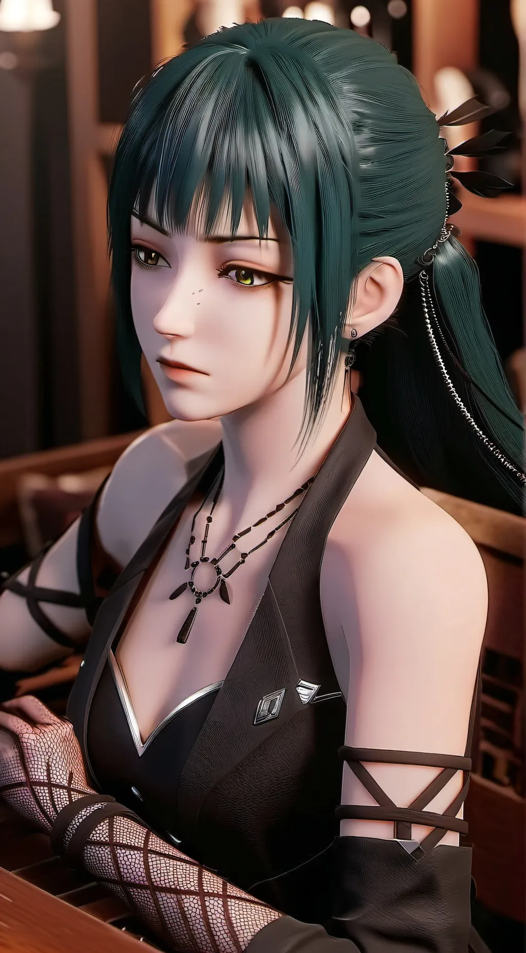 ai character: katie background