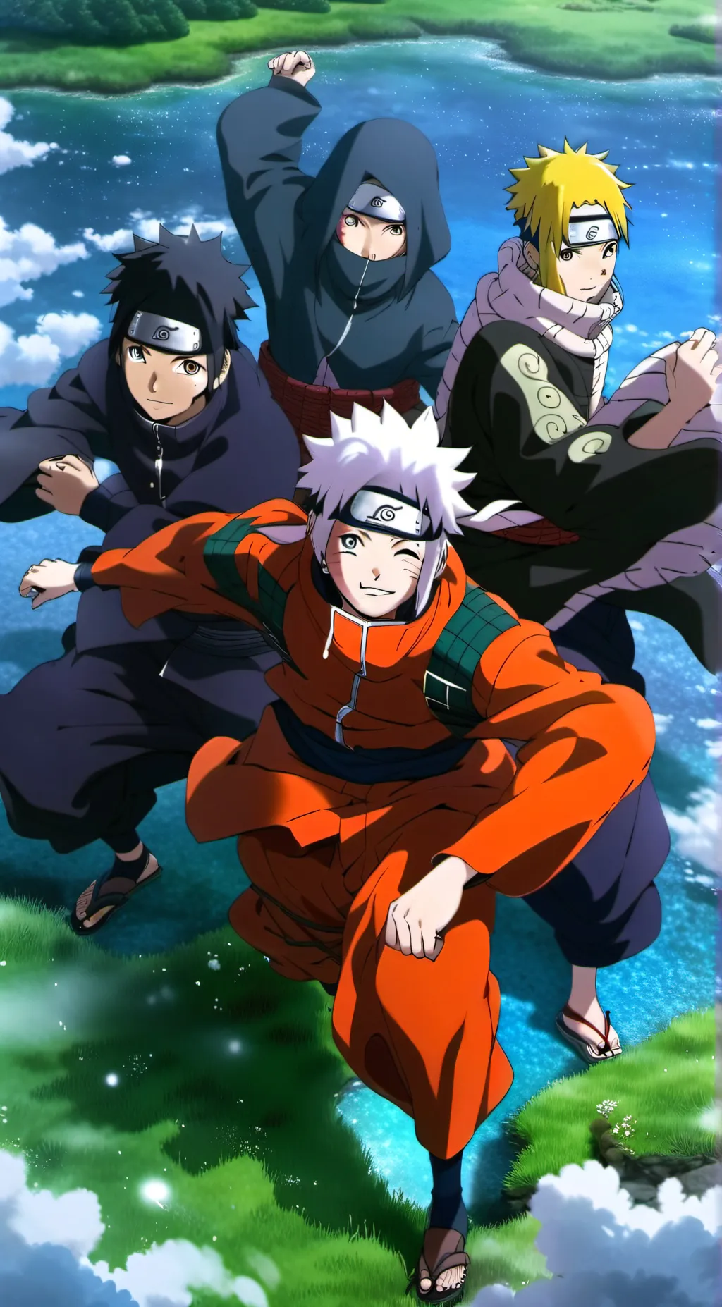 ai character: Naruto World background