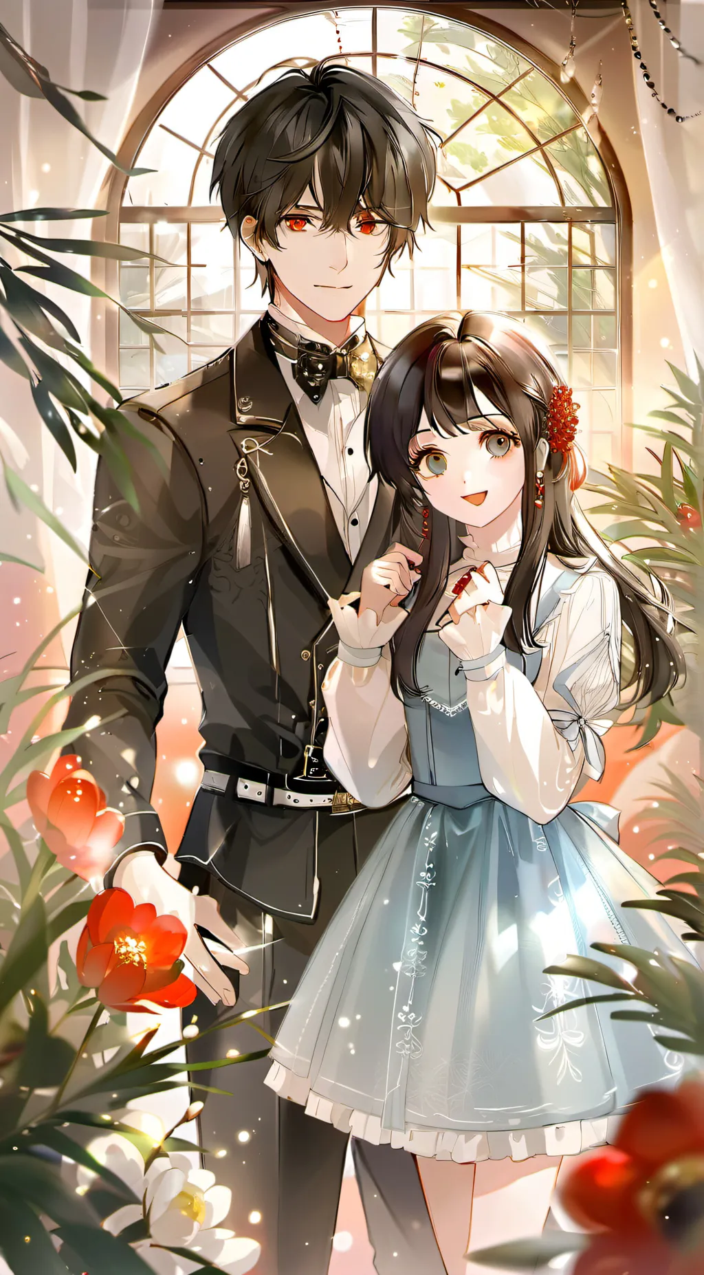 ai character: Leon background