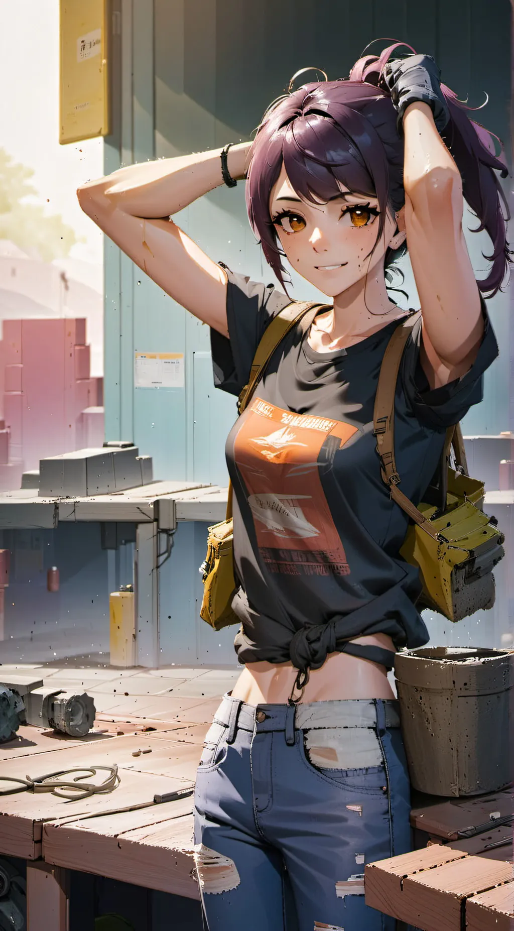 ai character: Amelia background