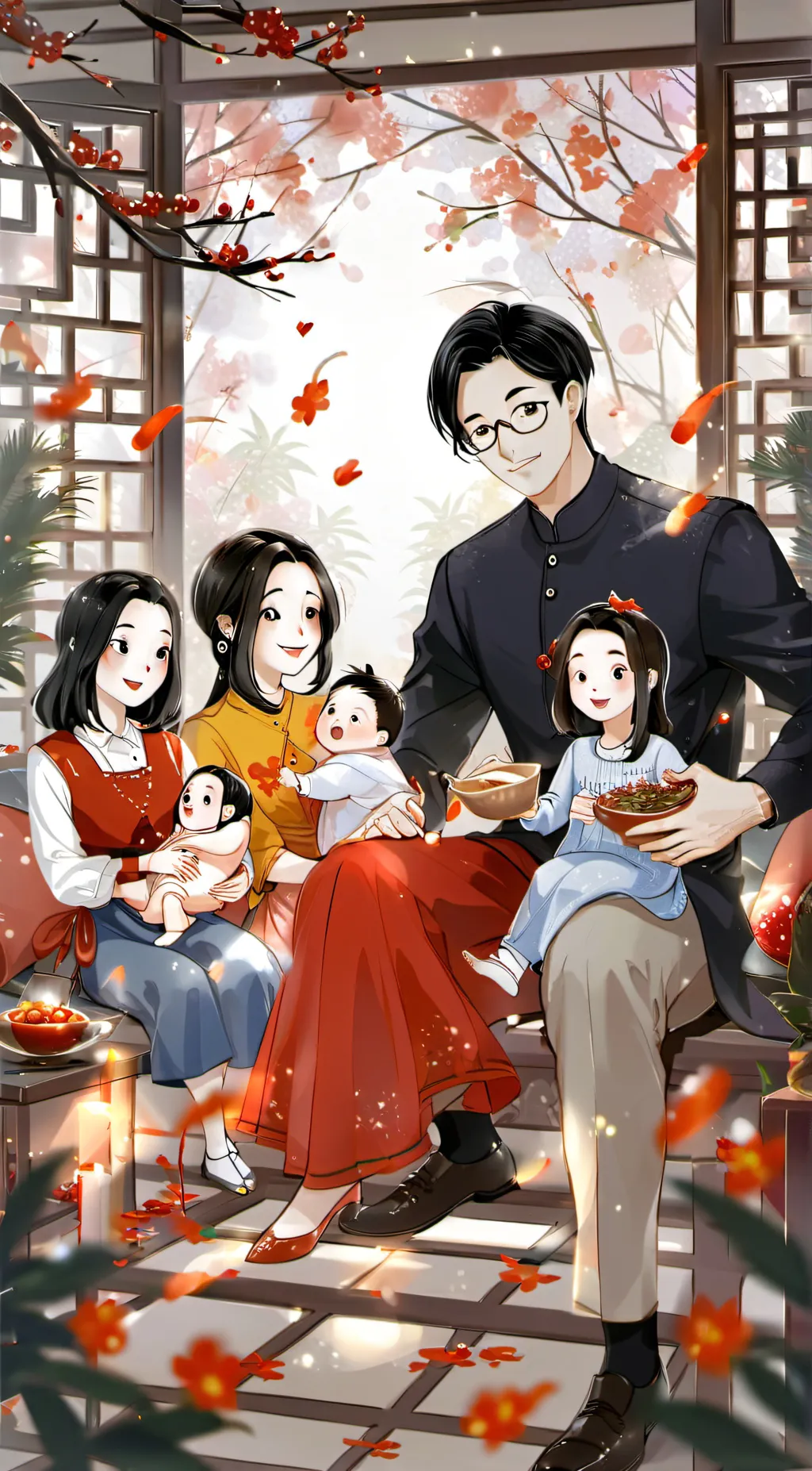 ai character: mean family background